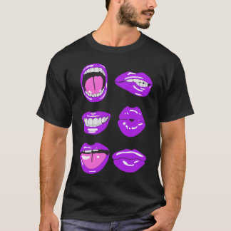 Lips And Teeth T Shirt