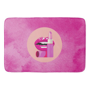 Lips Bath Mat