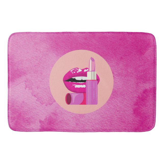 Lips Bath Mat (Front)