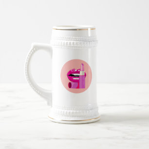 Lips Beer Stein
