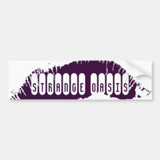 Lips Bumper Sticker
