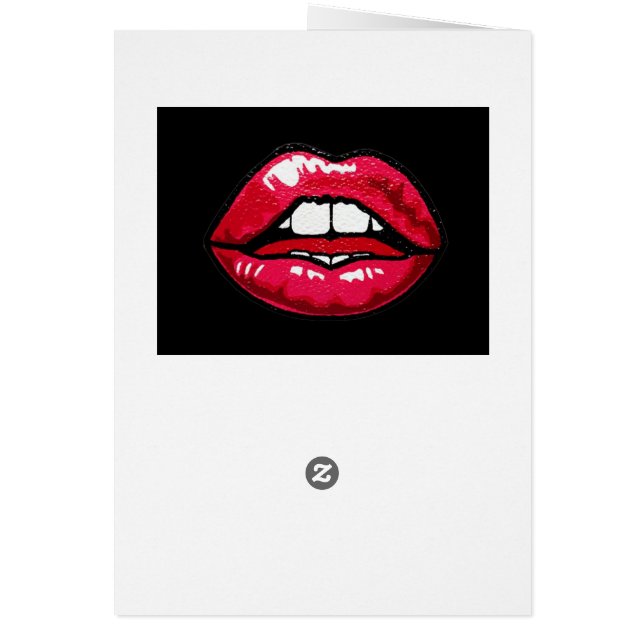lips card (Back)