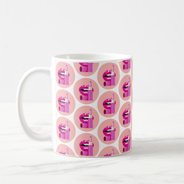Lips Coffee Mug (Left)