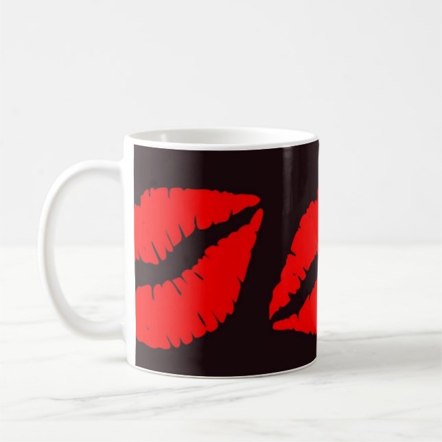 lips  coffee mug (Left)