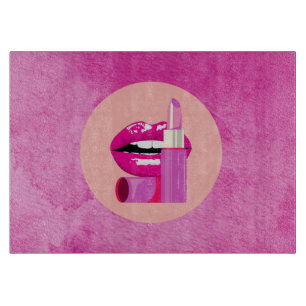 Lips Cutting Board