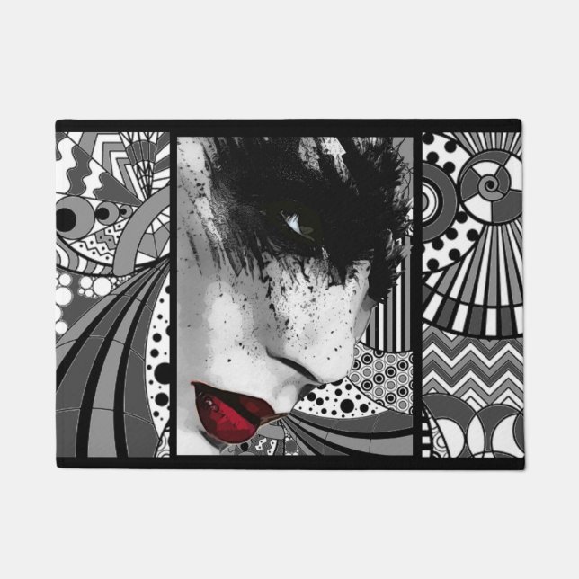 Lips door mat (Front)