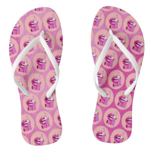 Lips Flip Flops