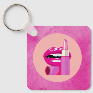 Lips Keychain