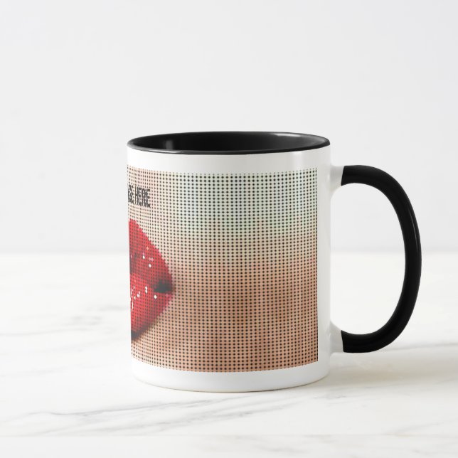 Lips Kiss Mug (Right)