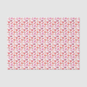 Lips Kiss Print Tissue Paper