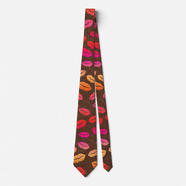 Lips Kisses Tie (Front)