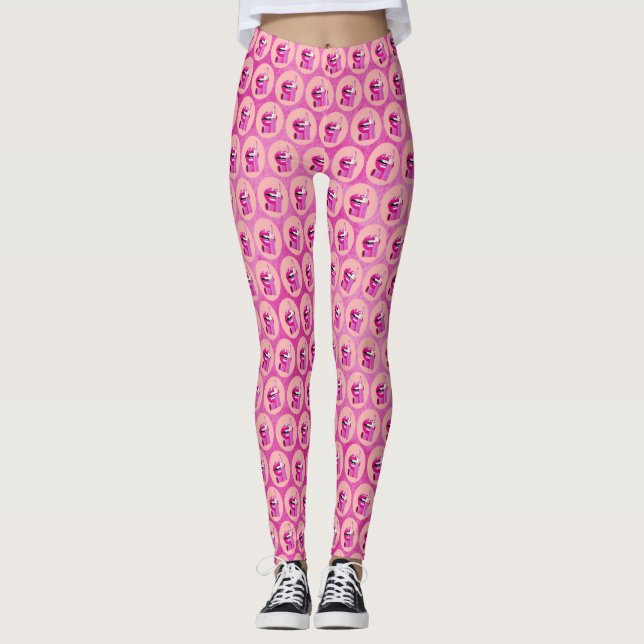 Lips Leggings (Front)