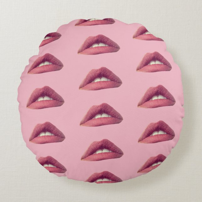 Lips, Mouth throw cushion (Front)