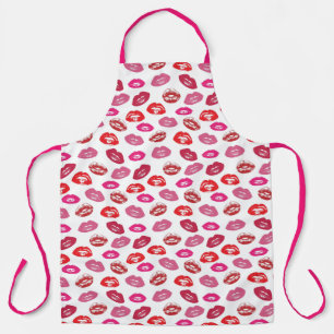 Lips Pattern Apron