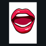Lips Retro Pop Art Poster 60s 70s | Quote<br><div class="desc">"Speak your truth" 60's 70's Retro poster - Minimalist Red Lips
Looks fabulous in a black frame.

Follow me on Instagram or Facebook or subscribe for updates on TakaraBeech.com ...  I'd love to connect with you.

Share your new art work on social media and tag #takarabeech</div>