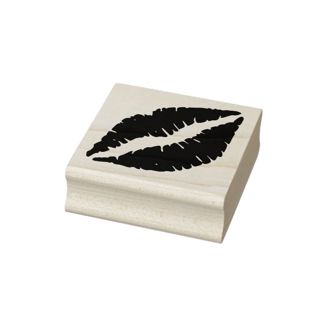 Lips - Sealed with a Kiss Rubber Stamp (Stamp)