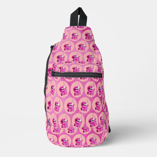 Lips Sling Bag (Front)