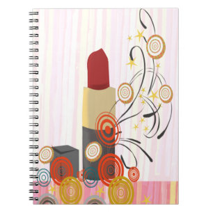 Lipsense Lipstick Cosmetologist Makeup Artist Notebook