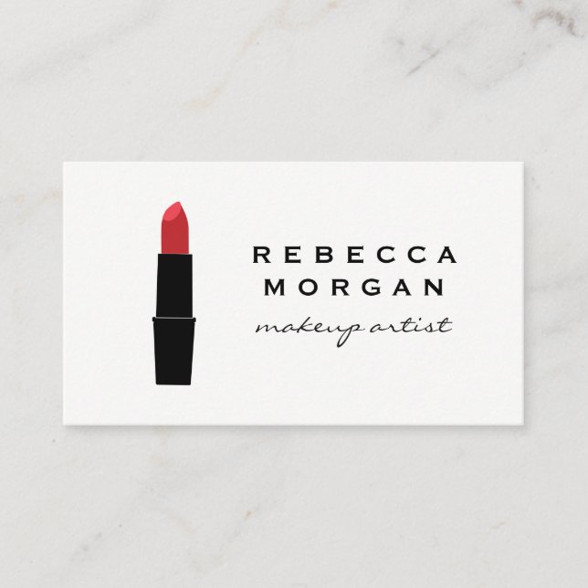 Lipstick Business Card (Front)