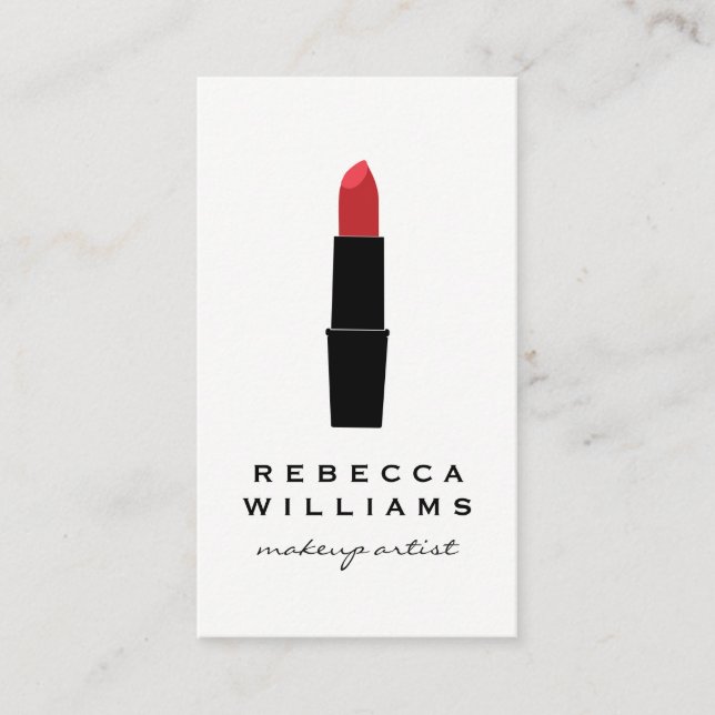 Lipstick Business Card (Front)