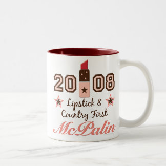 Lipstick Country First 2008 McPalin Mug
