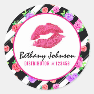 Lipstick Distributor Glam Rose Kiss Packaging Seal