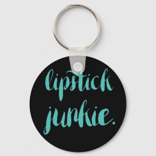 Lipstick Junkie Keychain