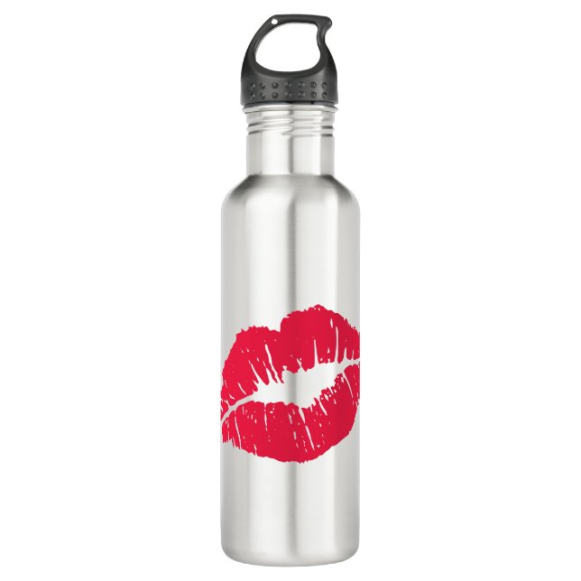 Lipstick Kiss 710 Ml Water Bottle (Front)