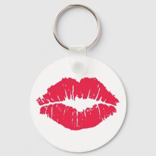 Lipstick Kiss Keychain