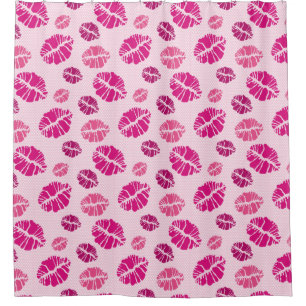 Lipstick Kiss Shape Print Pattern