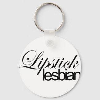 Lipstick Lesbian Keychain