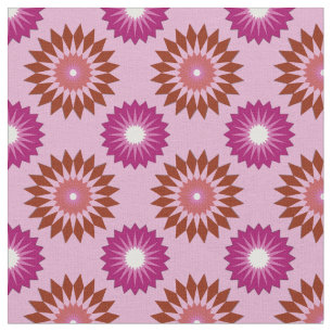 Lipstick lesbian pride colours /pink flower patter fabric