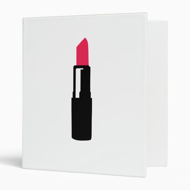 Lipstick make up kiss binder (Front/Inside)