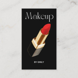  Lipstick Makeup Artist  Business Card