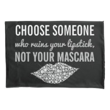 Lipstick Makeup Inspirational Quote Black White