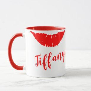 Lipstick Mark Your Name Mug
