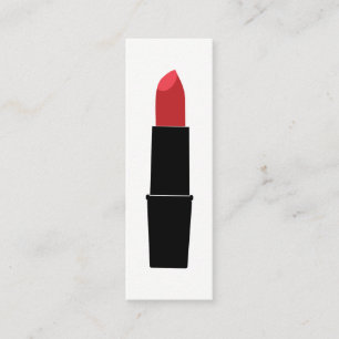 Lipstick Mini Business Card