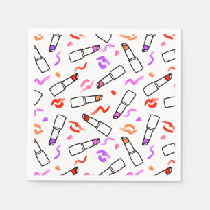 Lipstick Pattern Napkin