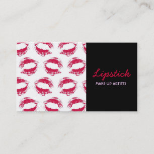 Lipstick Print Business Card