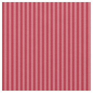 Lipstick Red and Pink Stripes Fabric