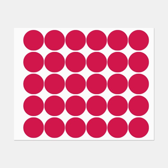 Lipstick  (solid colour) Crimson (Sheet)