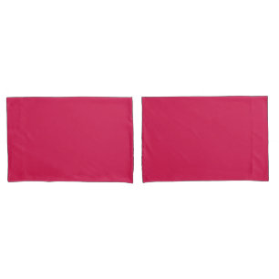 Lipstick  (solid colour) Crimson Pillowcase