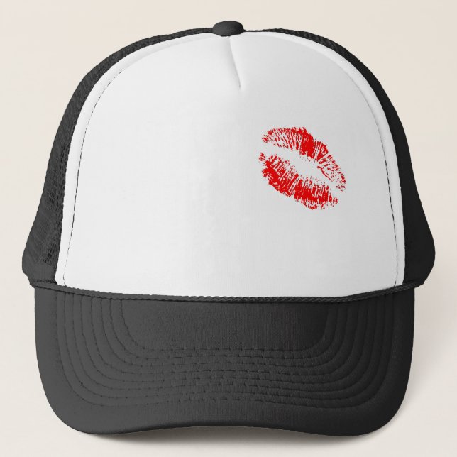 lipstick trucker hat (Front)