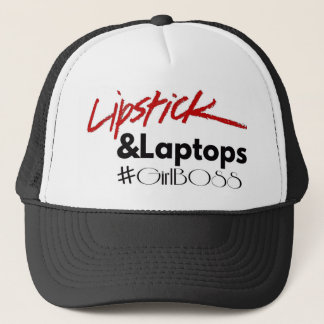 Lipsticks and Laptops Trucker Hat