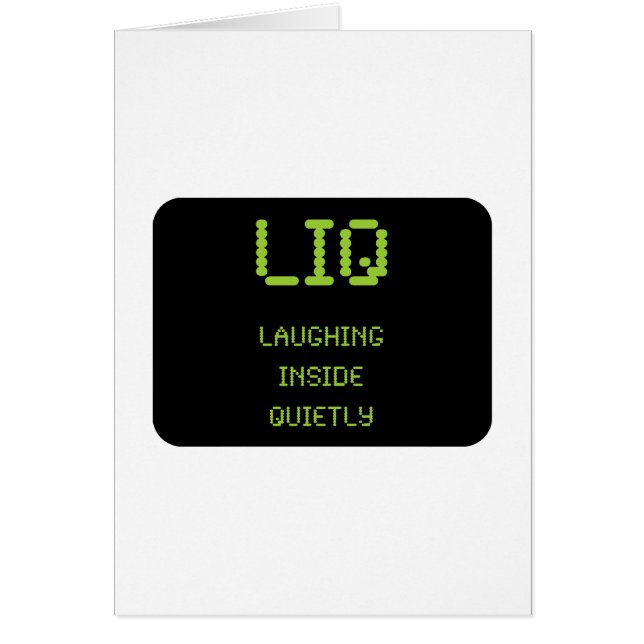 LIQ – Laughing Inside Quietly (Front)