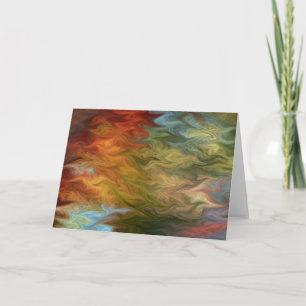 Liquid bliss greeting card