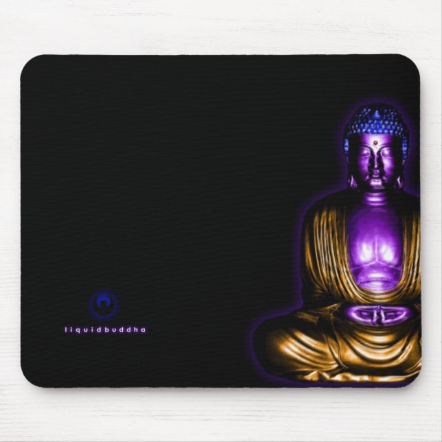 liquid buddha mousepad (Front)
