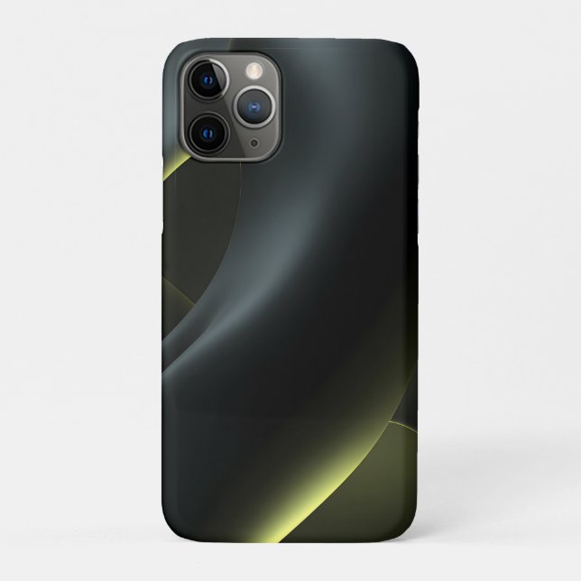 Liquid Chrome Abstract: Dark Iridescence Case-Mate iPhone Case (Back)
