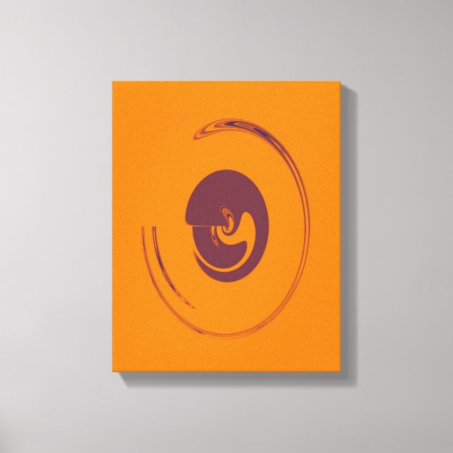 Liquid Circles - Wrapped Canvas (Front)