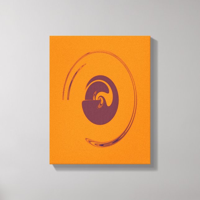 Liquid Circles - Wrapped Canvas (Front)